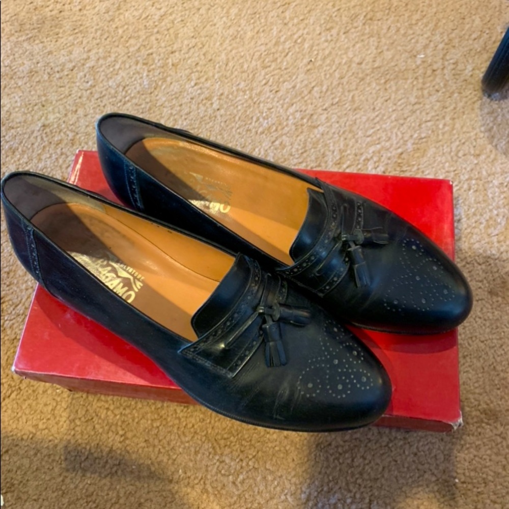 FERRAGAMO MENS hand lasted shoes